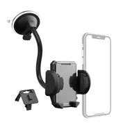 HAMA 00201521 FIC E3 univerzális autós mobiltartó 360°-ban forgatható, állítható dőlésszög, portréban vagy fekvő módban, 4-11 cm széles telefonokkal kompatibilis, beépített képkeret 4,4 x 6,9 cm