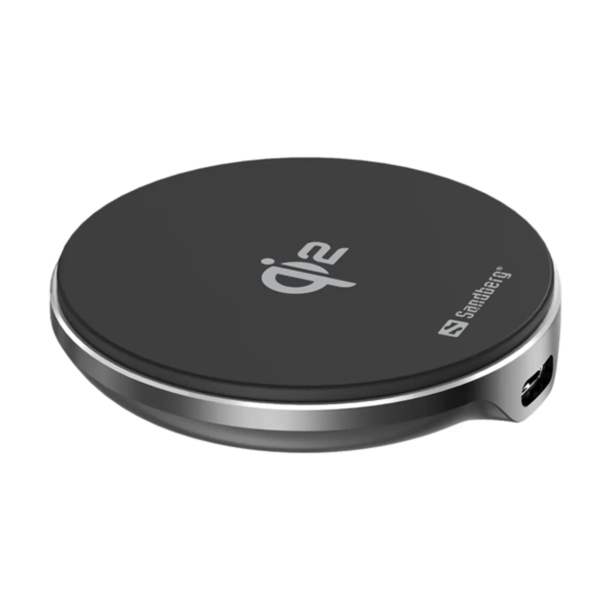SANDBERG 441-61 Mágneses töltő Qi2 MagSafe 15W USB-C bemenet 5V3A 9V2.22A alumínium #2