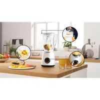 BOSCH MMB6141W VitaPower Serie4 turmixgép 1200 W 2 fokozat 2 l #2