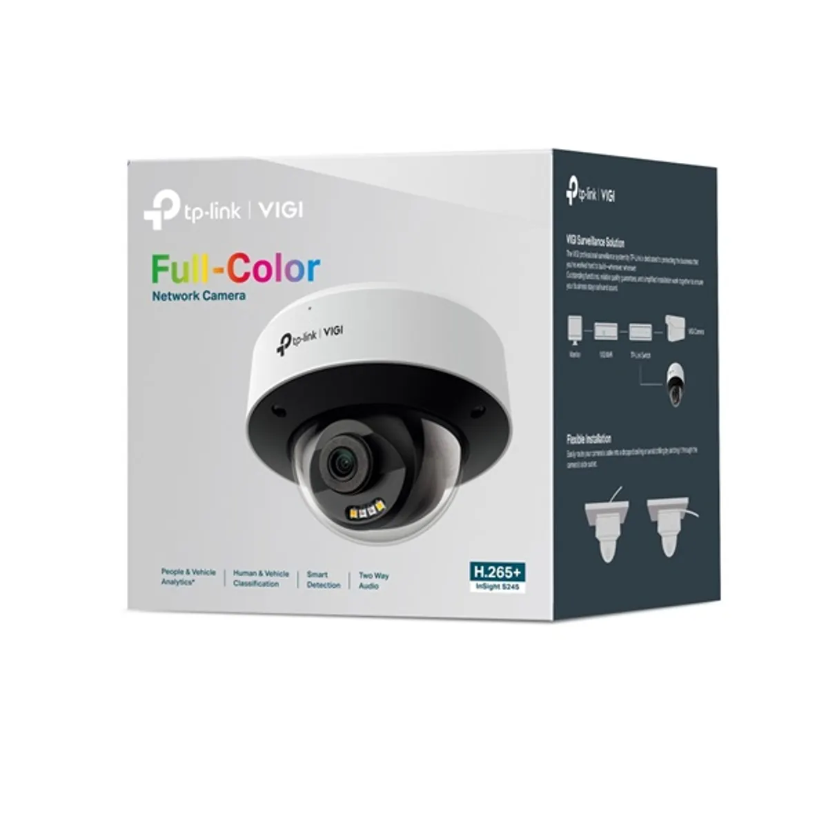 TP-LINK INSIGHT S245-2.8MM Insight S245 4MP dóm kültéri IP67 IK10 H265 PoE #3