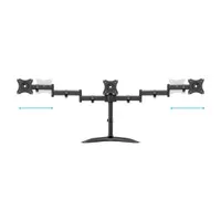 MULTIBRACKETS 7350073733392 M Deskstand Basic Triple 15-27" 3 képernyős asztali tartó fekete #8