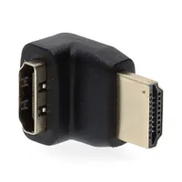 Nedis CVGB34902BK HDMI apa-anya adapter aranyozott 270 fokos szögben elforgatható