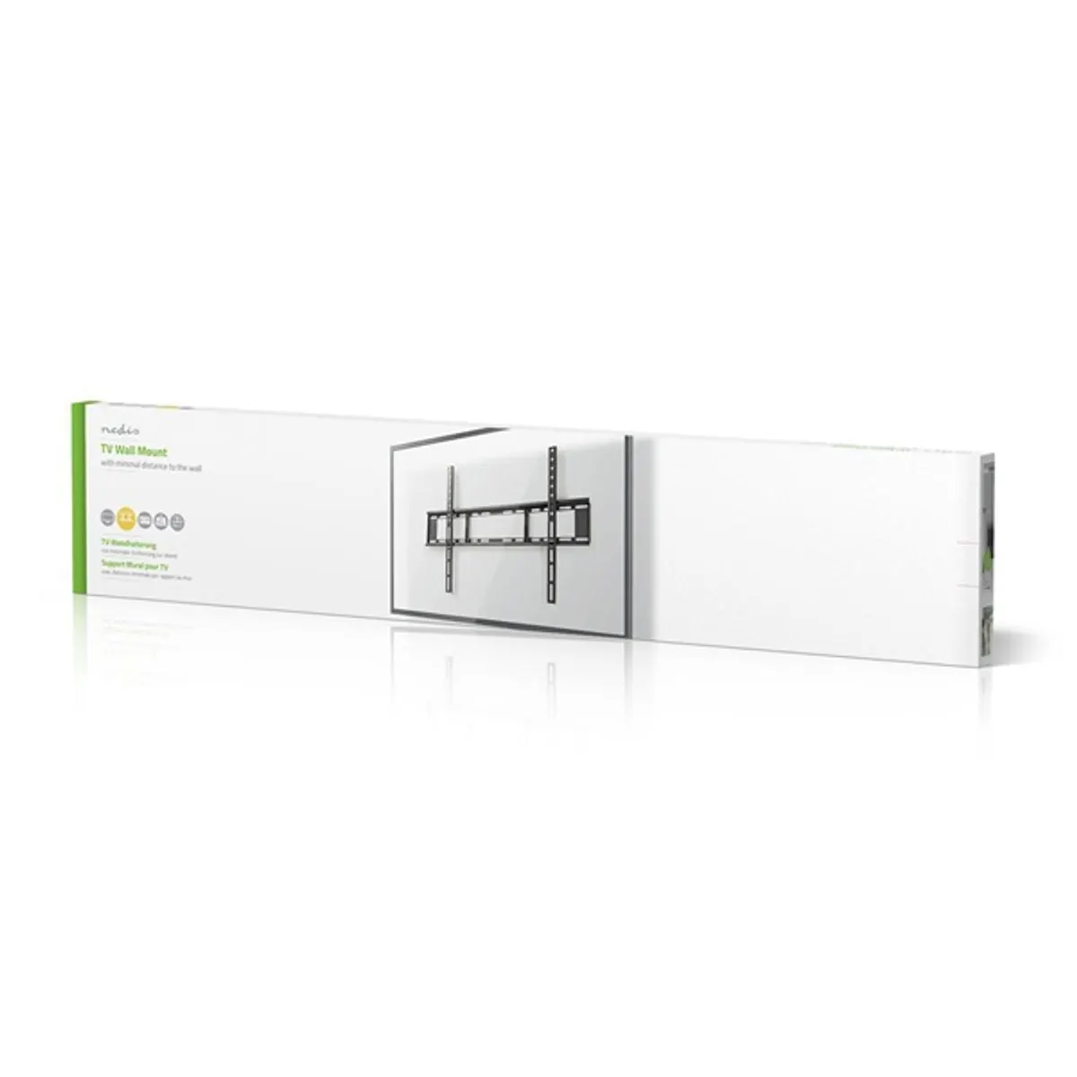 NEDIS TVWM1051BK rögzített fali TV-tartó 37-70" max 35 kg VESA 100x100-600x400 #2