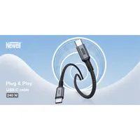 NEWELL NL4441 USB-C 240 W PD kábel 2 m E-marker PD 3.1 #5