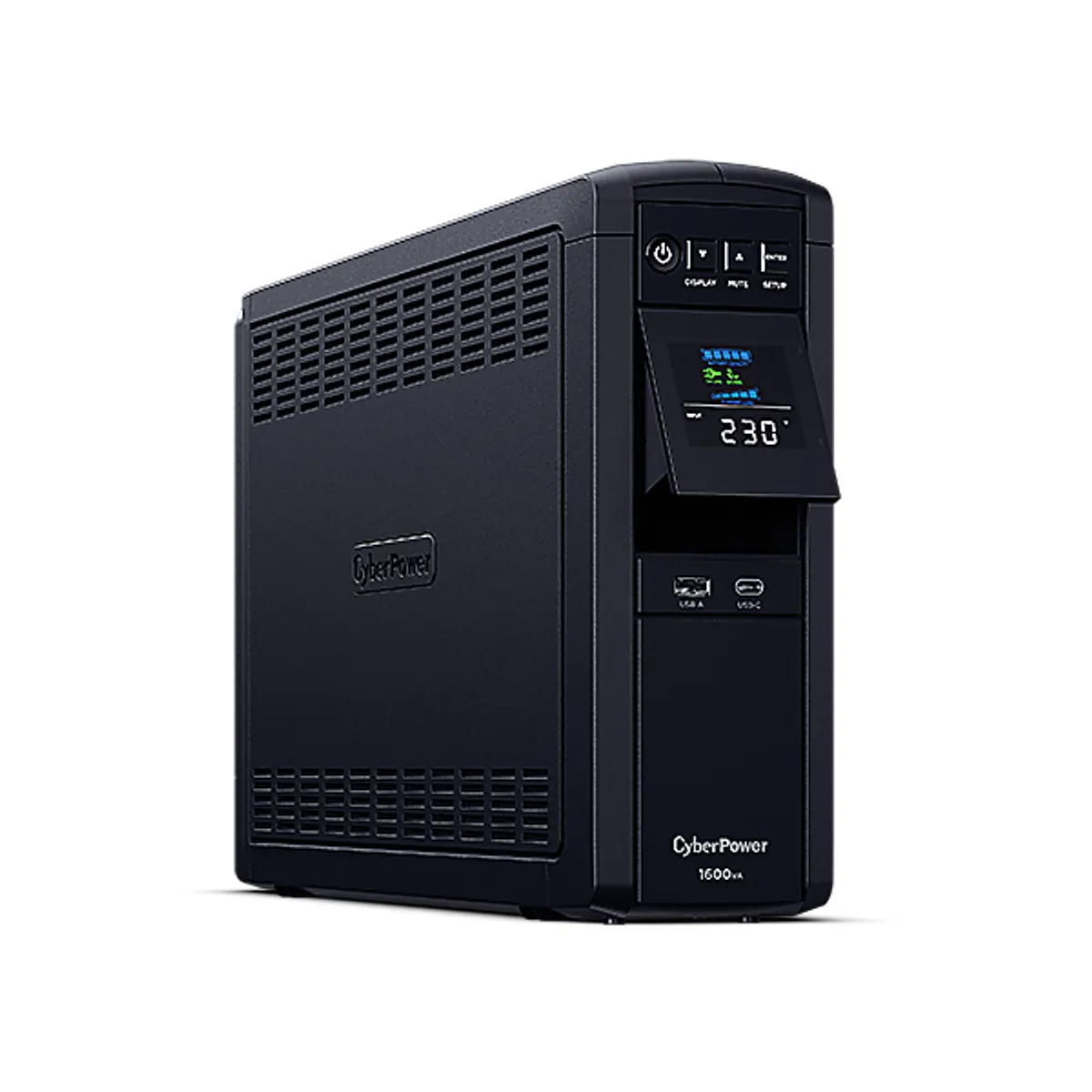 CyberPower CP1600EPFCLCD UPS line-interaktív LCD 1600 VA beépített adatvonal-védelem #2