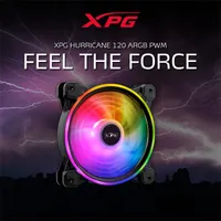 ADATA HURRICANE120ARGBPWM-BKCWW XPG Hurricane 120 ARGB PWM 120mm fekete #1