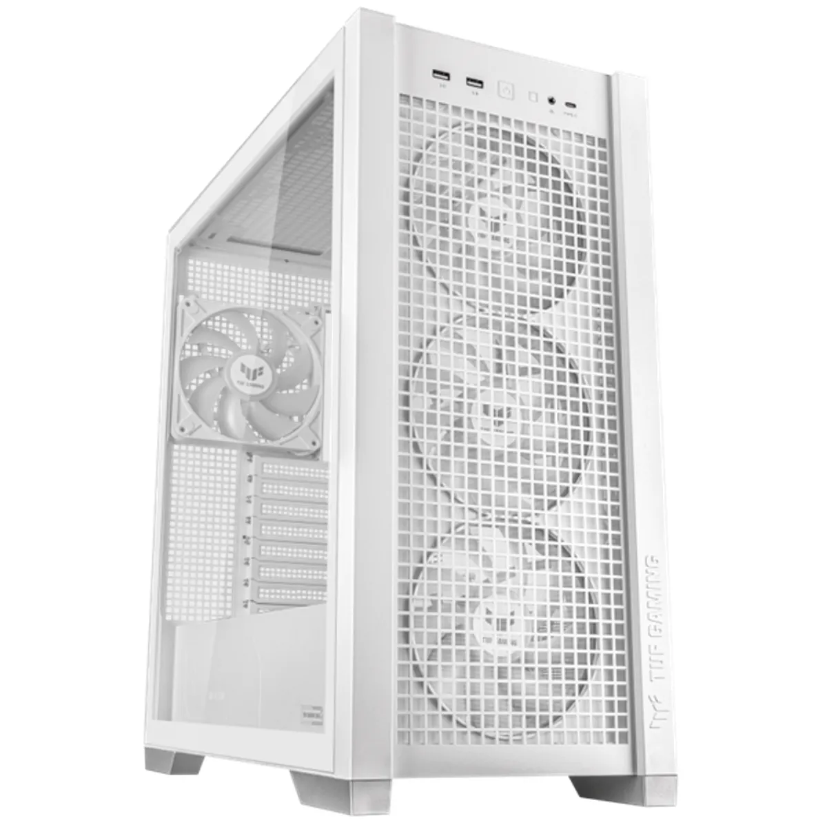 ASUS PER GT302/ARGB FANS/WHT GT302 ARGB FANS Fehér 2x 3,5" belső bővítőhely Nincs PSU #1