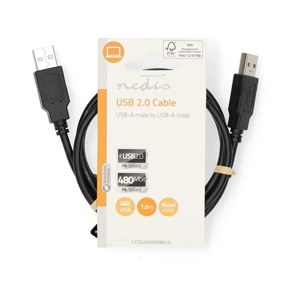 NEDIS CCGL60000BK10 kábel #3