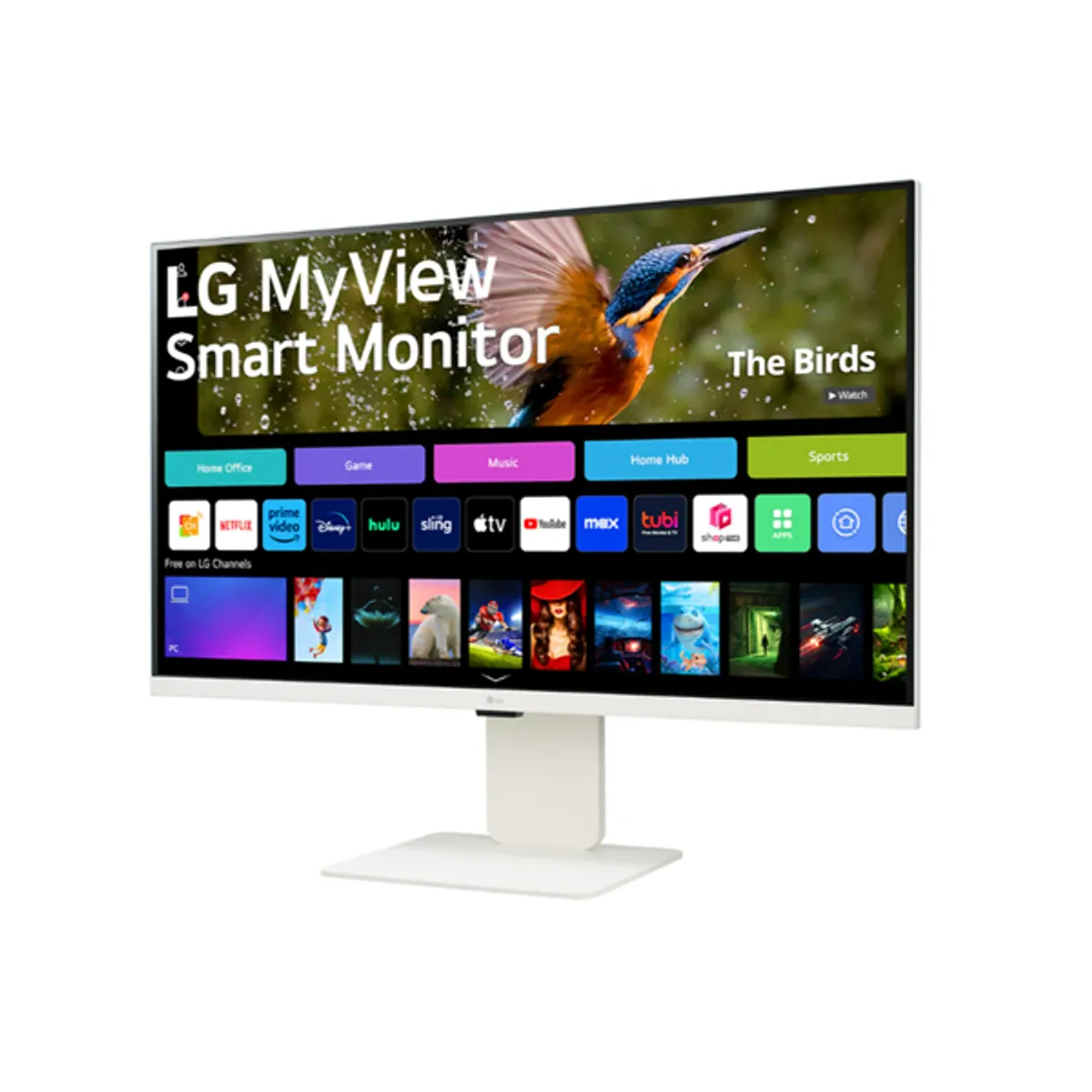 LG MON 32SR85U-W.AEU 31.5" ips 4k monitor 60 hz 5 ms usb-c hdmi vesa 100x100 állítható magasság dönthető webkamera #2