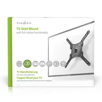 Nedis TVWM1330BK fali tv-tartókonzol 23-55" max teherbírás 30 kg dönthető, forgatható, 1 forgáspont #5