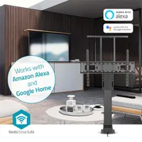 NEDIS TVSM5840BK motoros TV-emelő 37-80" Wi-Fi SmartLife, 50 dB, VESA 200x200-600x400 #6