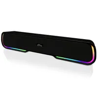 MEDIA-TECH MT3180 Phantom BT Hordozható Bluetooth Soundbar RMS 10W FM 87.6-108MHz microSD és USB AUX RGB #1