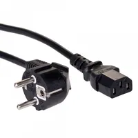 AKYGA AK-PC-01A tápkábel 1,5 m fekete IEC C13 CEE7-7 #1