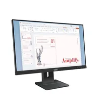 LENOVO-COM 64BAMAT1EU monitor 23.8" ips 1080p 100 hz 4 ms 250 lumen hdmi dp vga d-sub 100x100 vesa built-in psu hangszóró #2