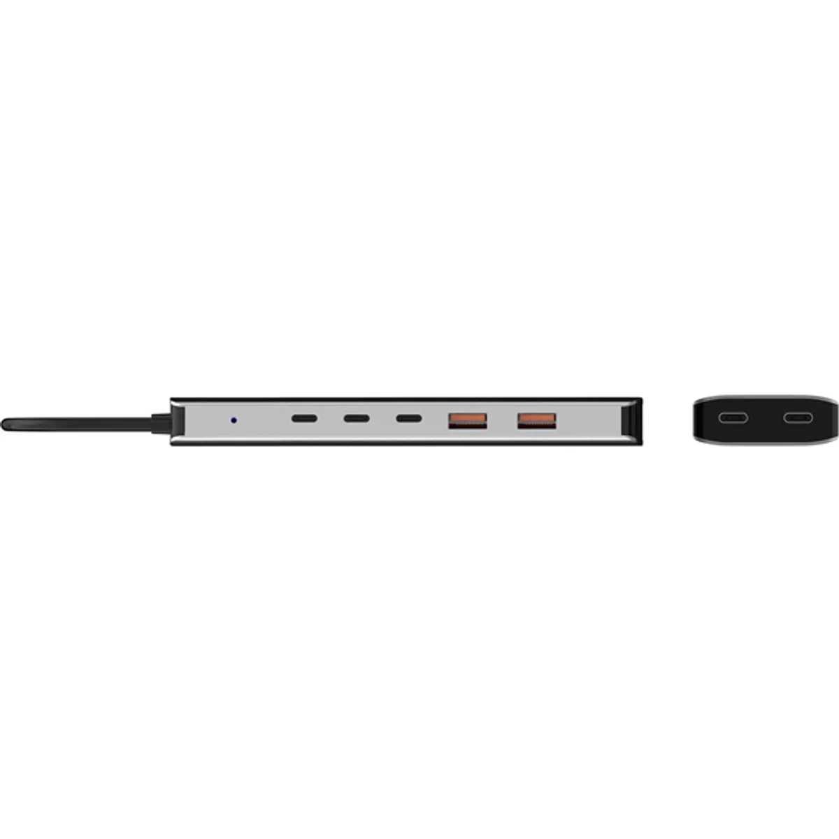 SANDBERG 136-79 USB-C hub 5 USB-C és 2 USB-A 100W PD 10 Gbps #3