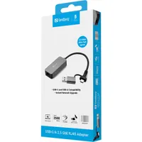 Sandberg 136-68 USB-C-A 2,5 Gbps adapter, RJ45, alumínium tokozás, 15 cm kábel, RTL8156B #4