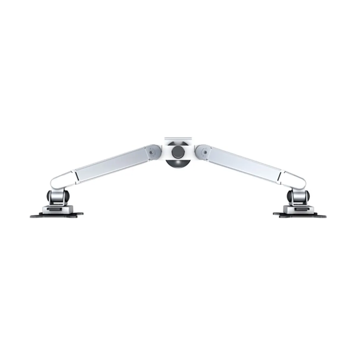Multibrackets 7350022737198 M VESA Gas Lift Arm Dual ezüst 15-32" 75x75 100x100 dönthető 75-45 forgatható 90 teherbírás 10 kg #7