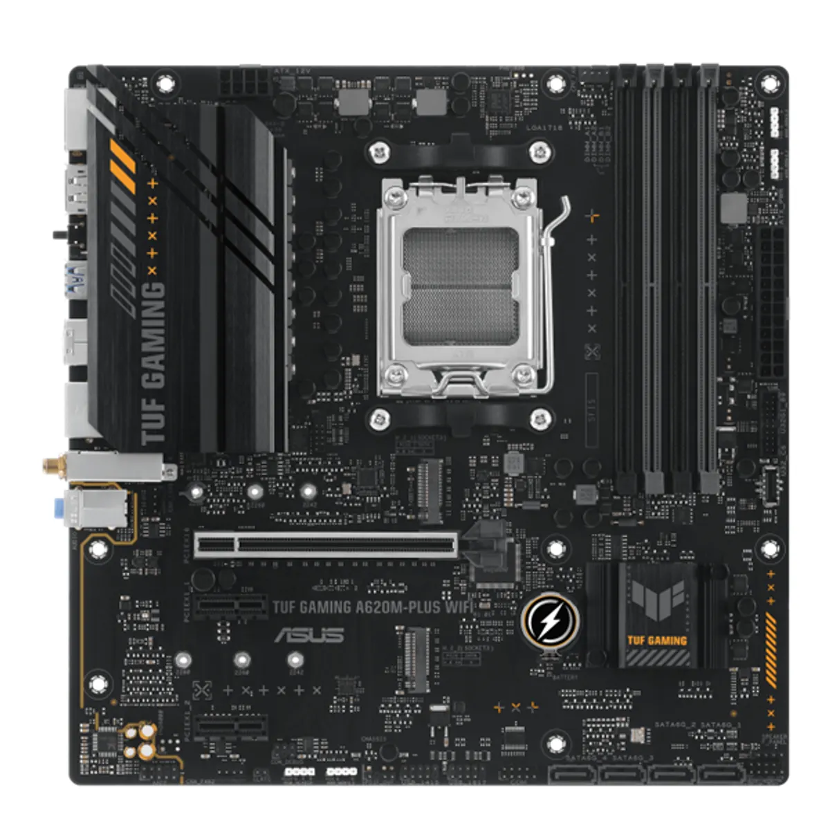 ASUS PCC TUF GAMING A620M-PLUS WIFI AM5 DDR5 mATX M.2 LAN 2,5Gb HDMI DP #1