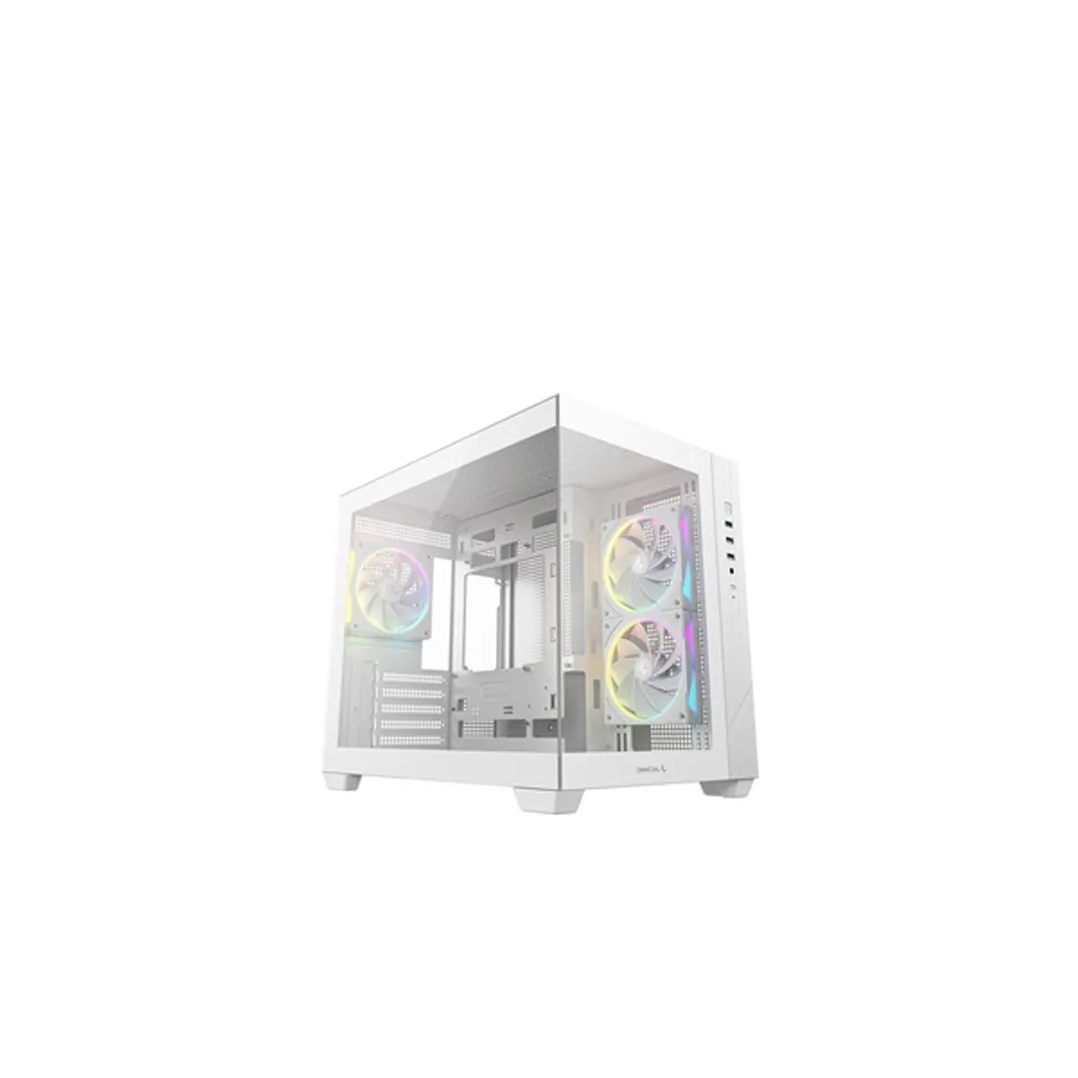 DEEPCOOL R-CG330-WHNGM3-G CG330 fehér oldal: 2-120mm, hátsó: 1-120mm #1