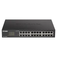 DLINK DGS-1100-24V2E 24 portos 1Gb fiber web-menedzselhető poe-nélküli rack-be szerelhető