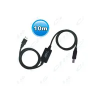 WIRETEK VE595 USB A-B aktív összekötő kábel 10m #1