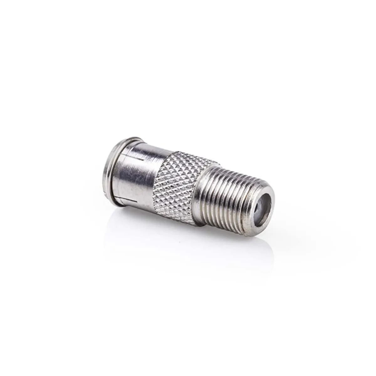 Nedis CSGP41956ME Műholdas és antenna adapter 10 db F férfi gyors, F nő, 75 Ohm, egyenes, nikkelezett, fém #4