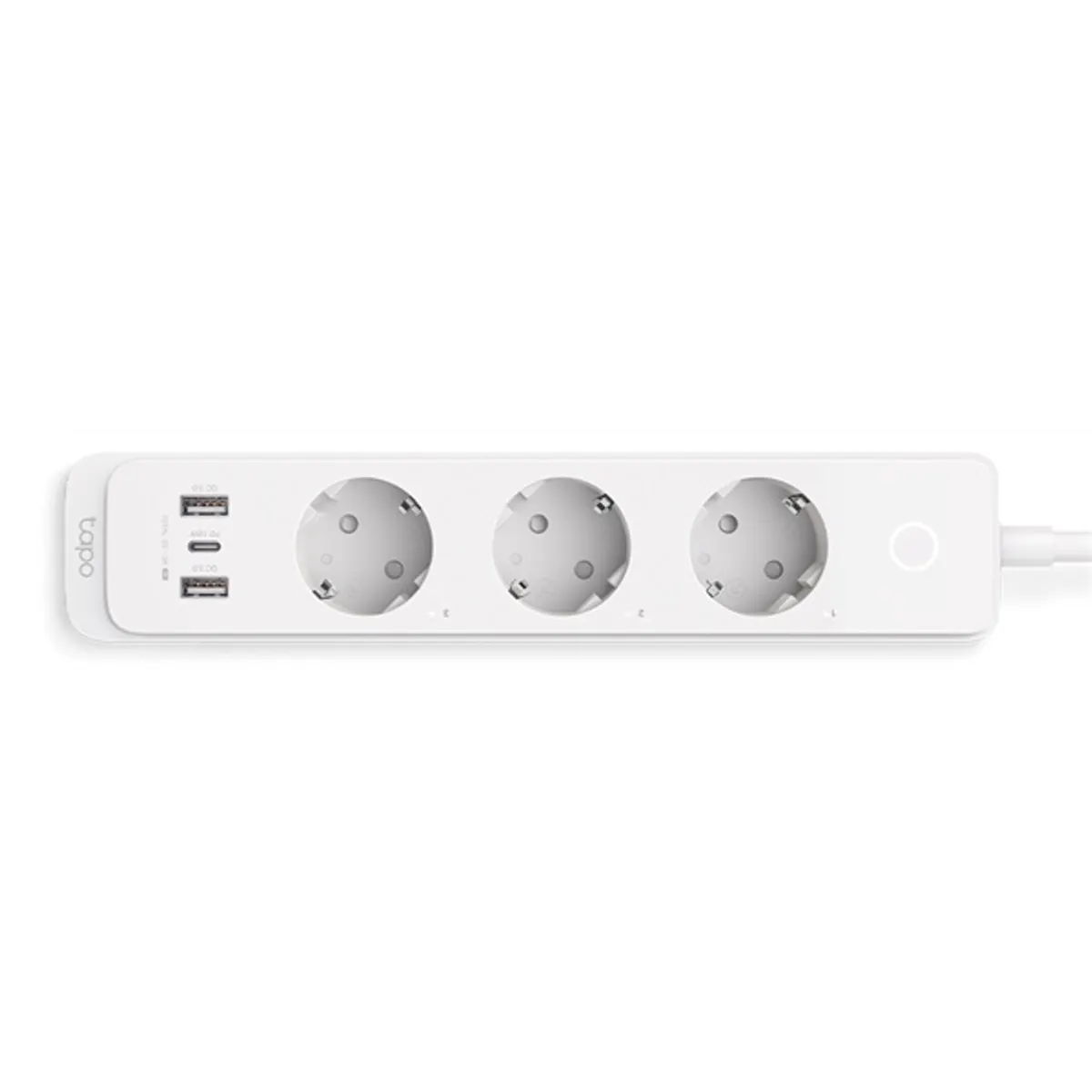 TP-LINK TAPO P300 Okos elosztósor 3x aljzat, 2x USB, USB-C, 1,5m kábel, HomeKit, 18W gyorstöltés #1