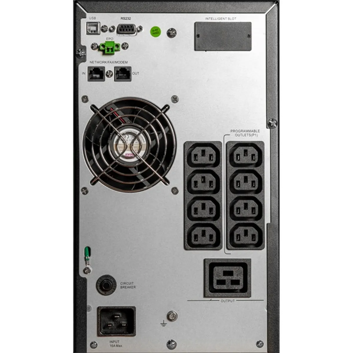 iPOWER UPS1000-I-T3KVA-6B Online 3000 VA USB adatvonal-védelem #2