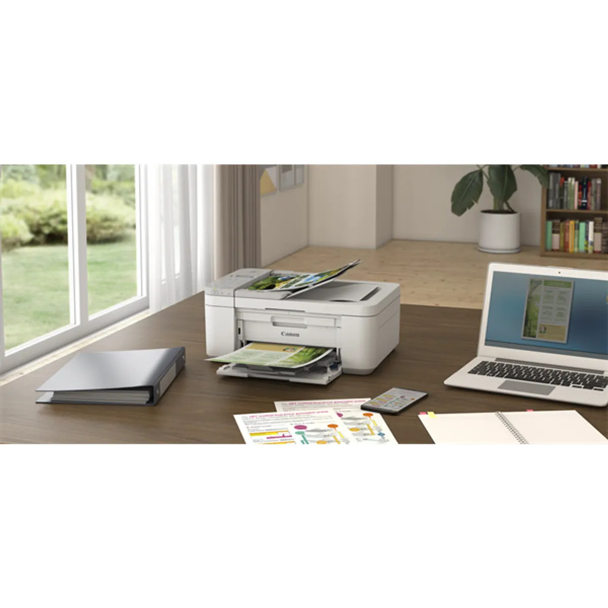 Canon 5074C046 PIXMA TR4756i 4in1 színes tintasugaras Wi-Fi A4 duplex ADF 20lap #3
