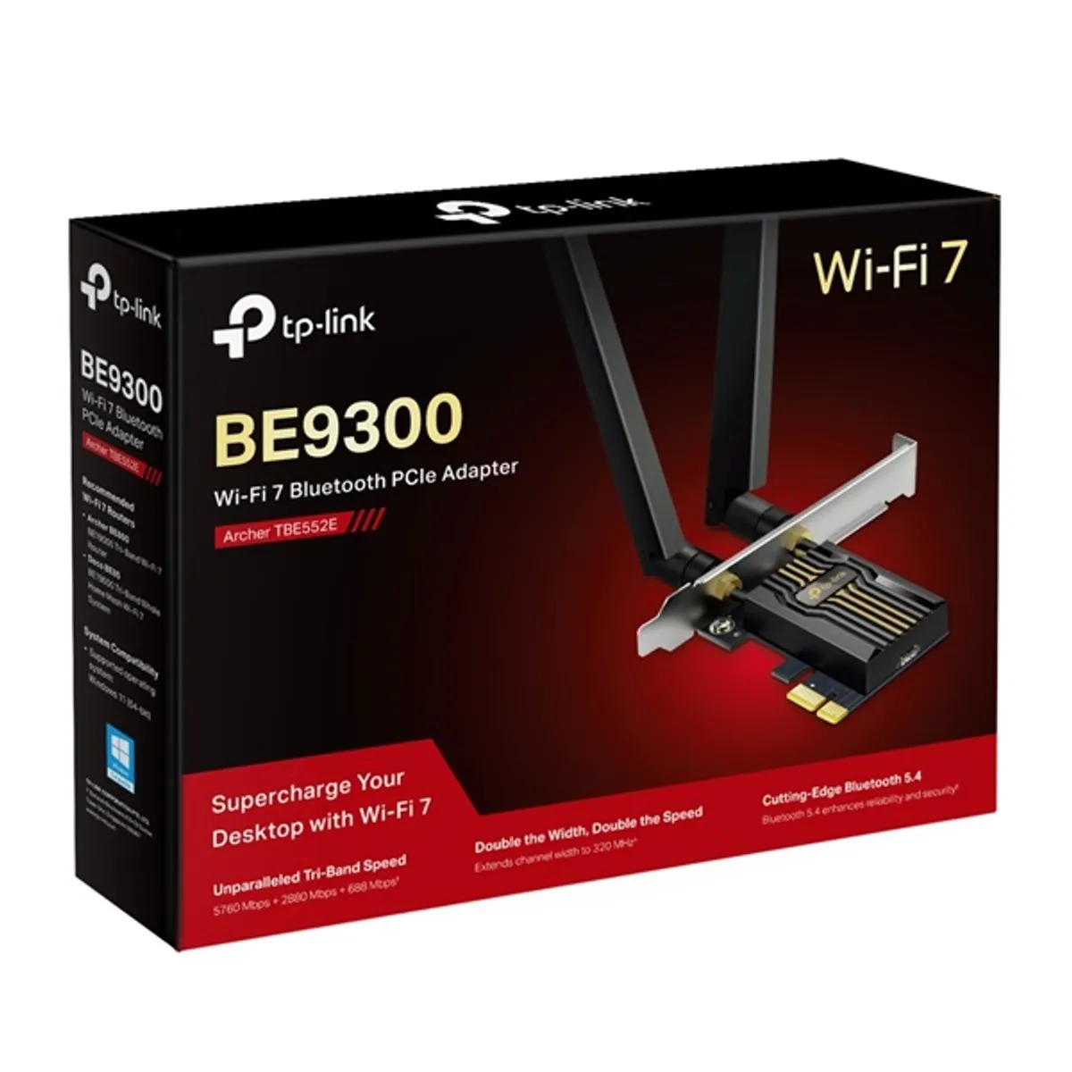TP-LINK ARCHER TBE552E PCIe Wi-Fi 7 Bluetooth 5.4 adapter #3