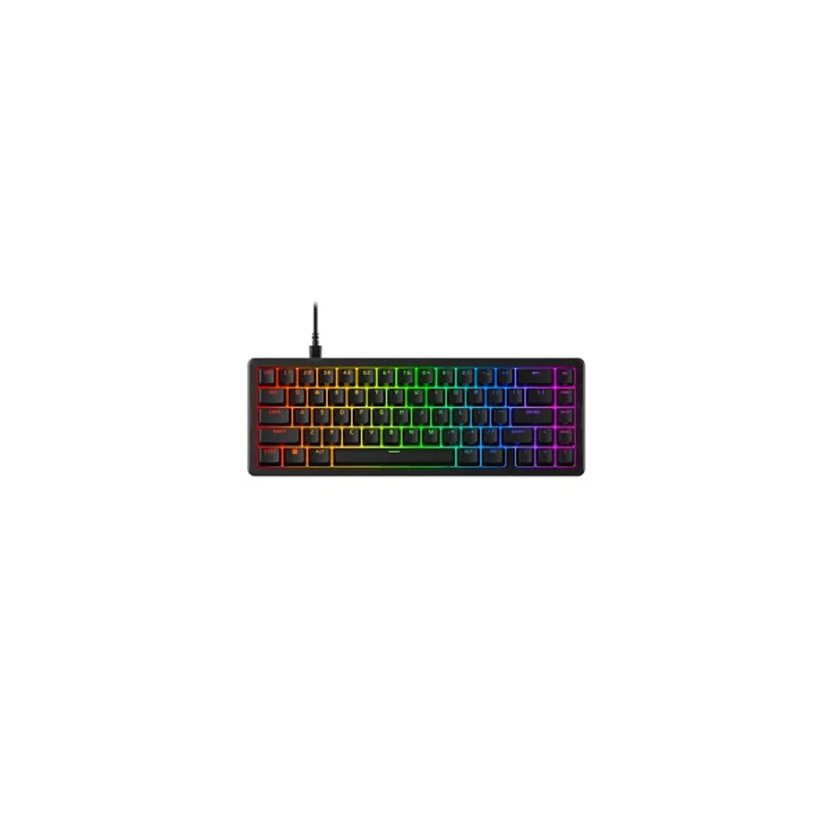 HP HYPERX B4QS3AAABU mechanikus háttérvilágításos UK kiosztás USB-C-USB-A multimédiás #1