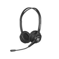 Sandberg 126-43 vezeték nélküli fejhallgató Bluetooth 5.3 mikrofon kar