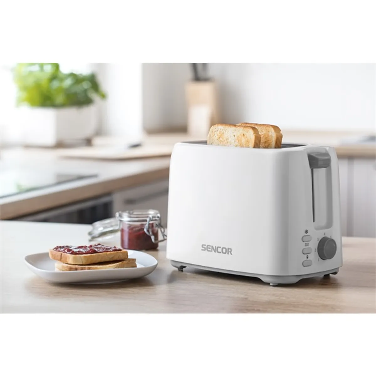 SENCOR STS 2606WH 750 W 2 szeletes #9