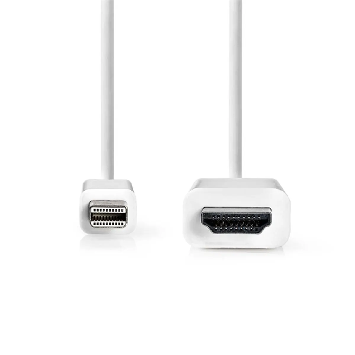 NEDIS CCGL37600WT20 Mini DisplayPort-HDMI kábel 2,00 m fehér DisplayPort 1.2 1080p60Hz #2