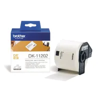 Brother DK11202 DK-11202 62x100 mm fehér alapon fekete címke, 300 db tekercsen, kompatibilis Brother QL sorozattal #2