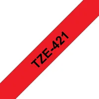 BROTHER TZE421 TZe-421 laminált szalag 9 mm szélesség 8 m hossz #1