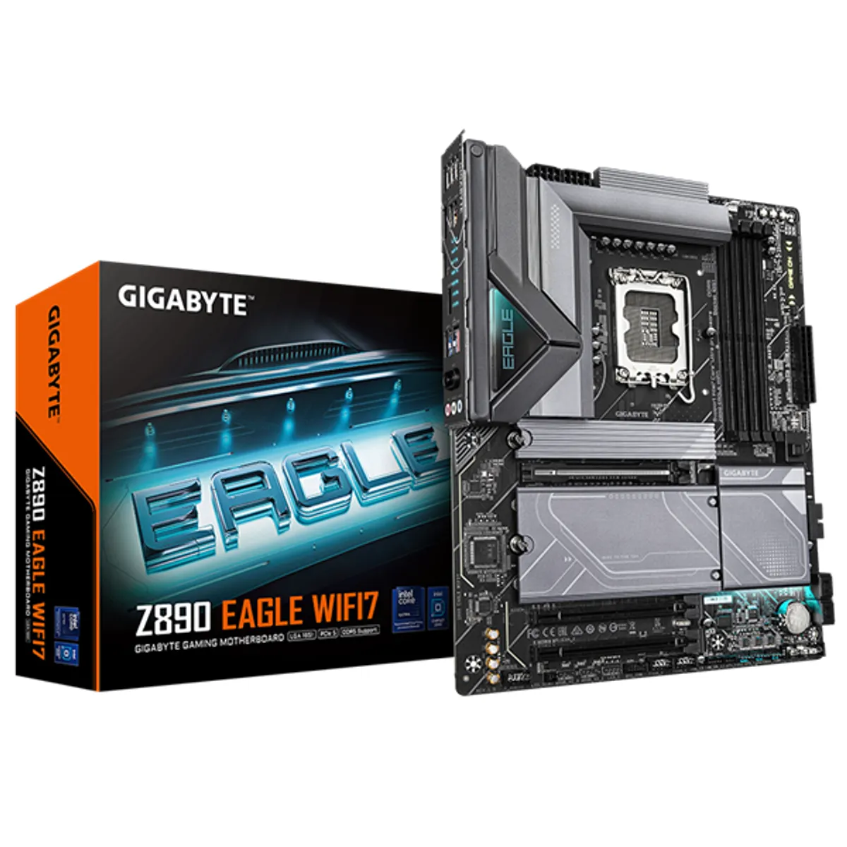GIGABYTE Z890 EAGLE WIFI7 Alaplap LGA1851 DDR5 256GB 2.5GbE ATX #1