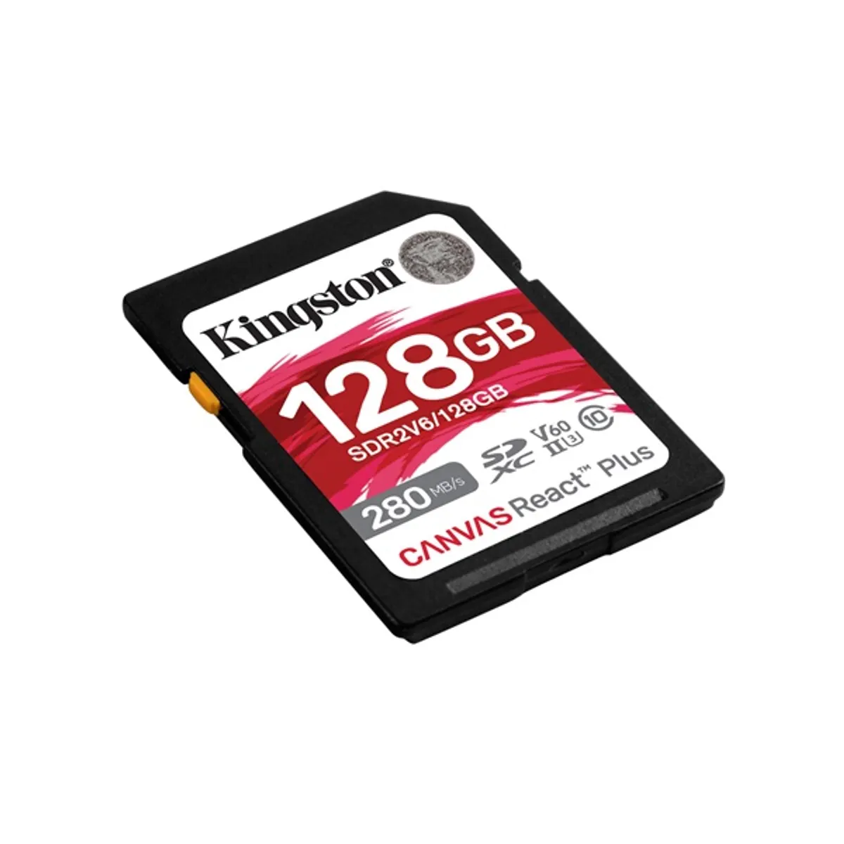 Kingston SDR2V6/128GB Canvas React Plus SDXC UHS-II U3 V60 280R/100W #1