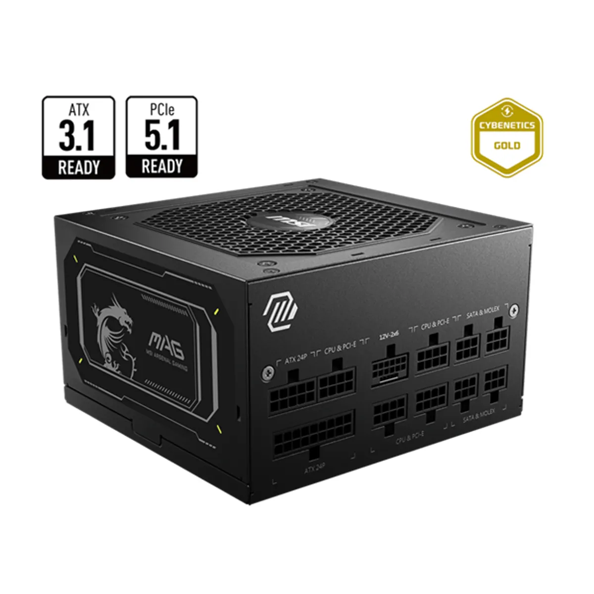 MSI PCC MAG A750GL PCIE5 II 750 W aktív hűtés #1