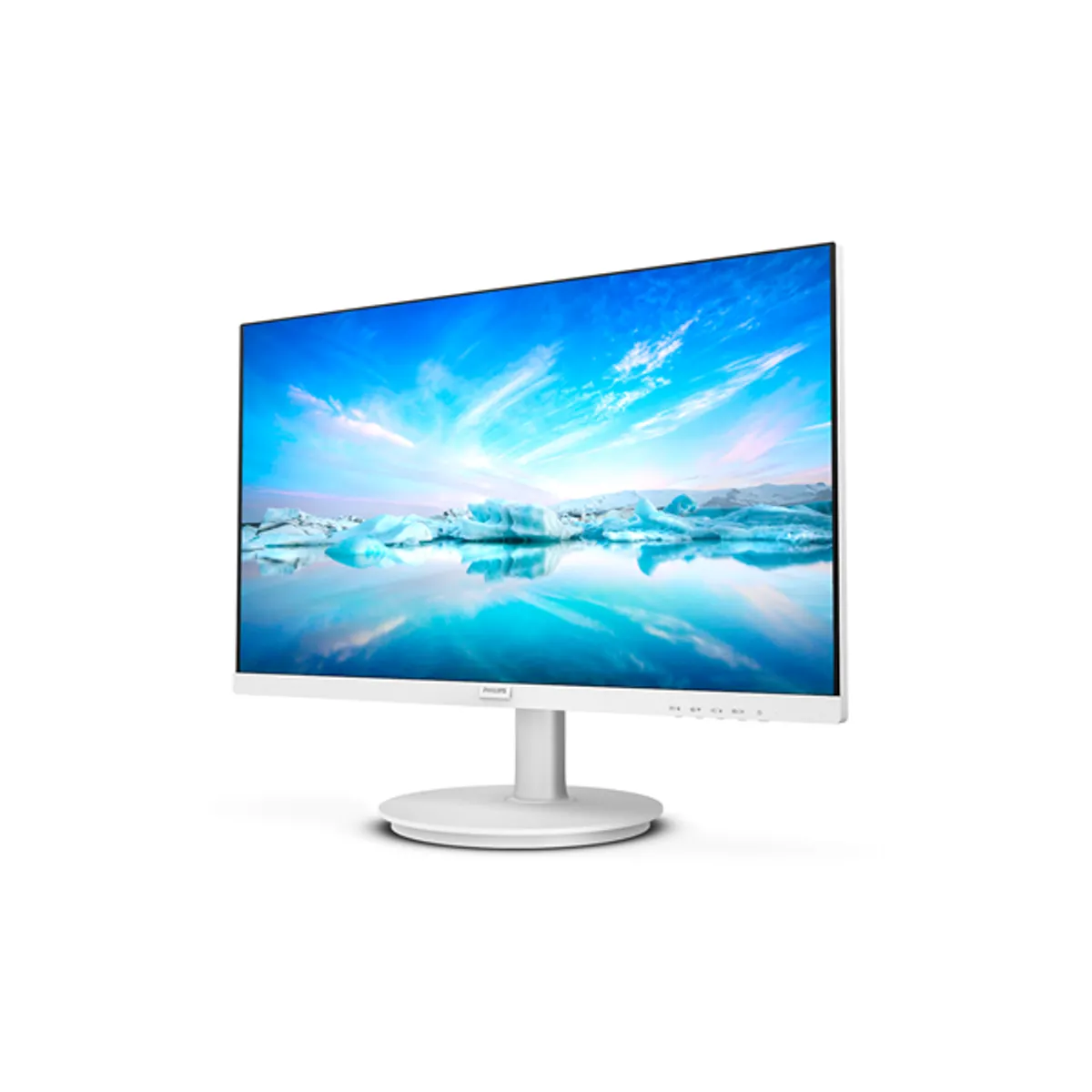 Phi Mon 241V8AW/00 Philips 23.8" IPS FHD monitor 75 Hz 4 ms HDMI D-Sub fehér VESA 100x100 beépített hangszóró #5