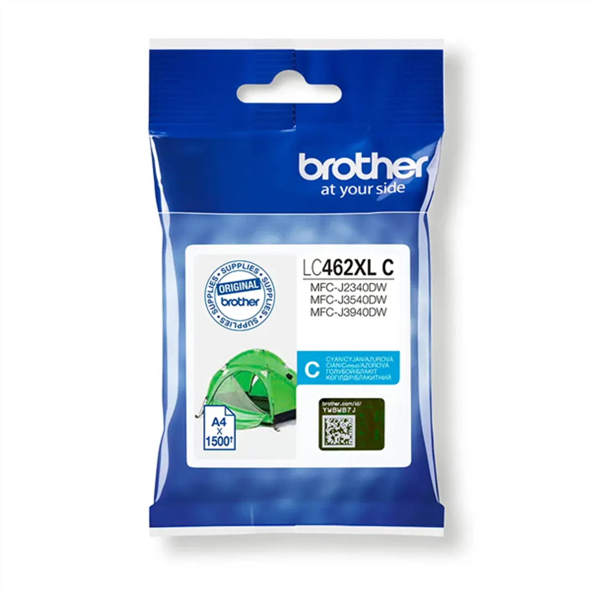 Brother LC462XLC cián tintapatron 1500 oldal #1