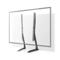 Nedis TVSM1050BK asztali TV-állvány 13"-70" fekete 50 kg VESA 75x75-800x400