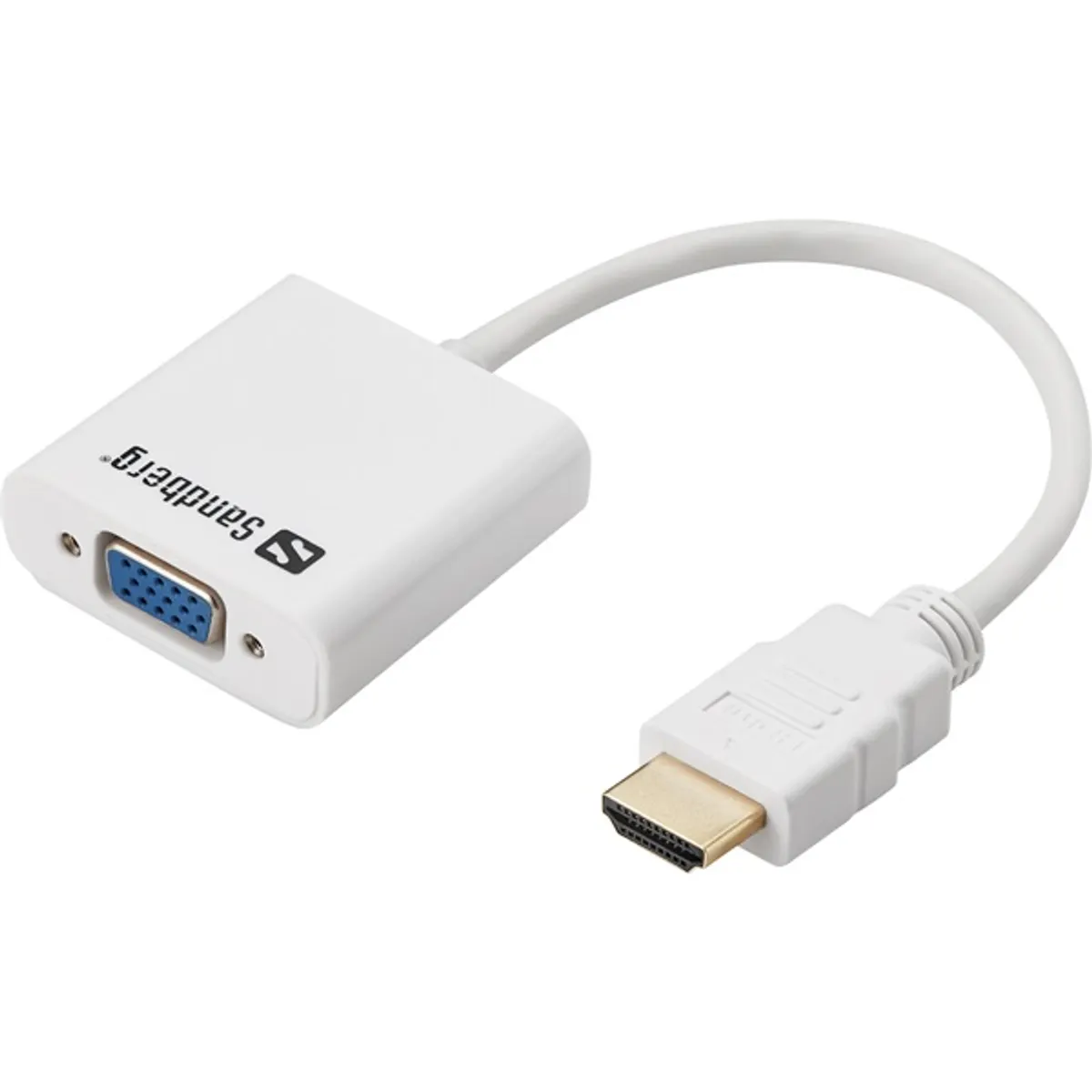 Sandberg 508-69 HDMI-VGA konverter USB-tápellátás #1