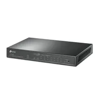 TP-LINK TL-SG1210MPE 10-portos gigabit easy smart switch 8 poe porttal és 1x sfp rj45 kombó port