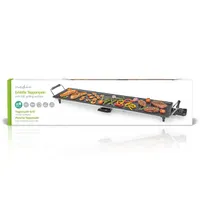 Nedis FCTE110EBK90 teppanyaki látványgrill 90x23 cm, 1800 W, állítható hőmérséklet, csepptálca, non-stick, 230 V #4