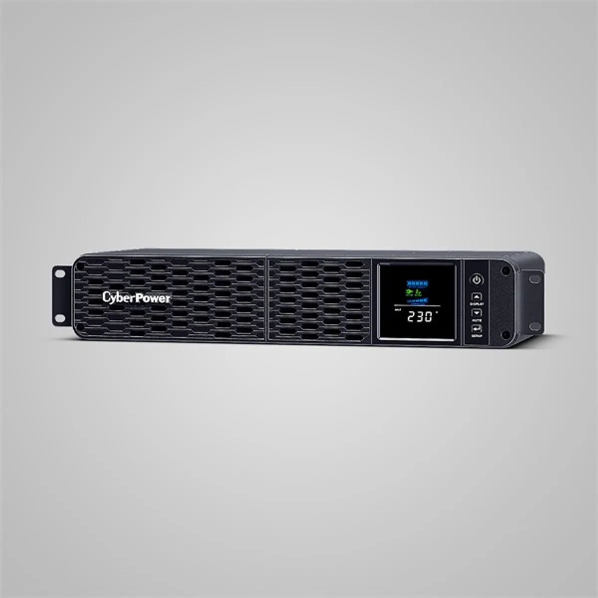 CYBERPOWER CP2000EIPFCRM2U szünetmentes tápegység 2000 VA line-interaktív USB rack-be szerelhető 8 perc áthidalási idő adatvonal-védelem #1