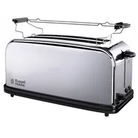 RUSSELL HOBBS 23520-56 Victory 4 szeletes hosszú kenyérpirító 1600 W extra széles nyílások Emeld és nézd meg kiolvasztás zsemlemelegítő rekesz #2