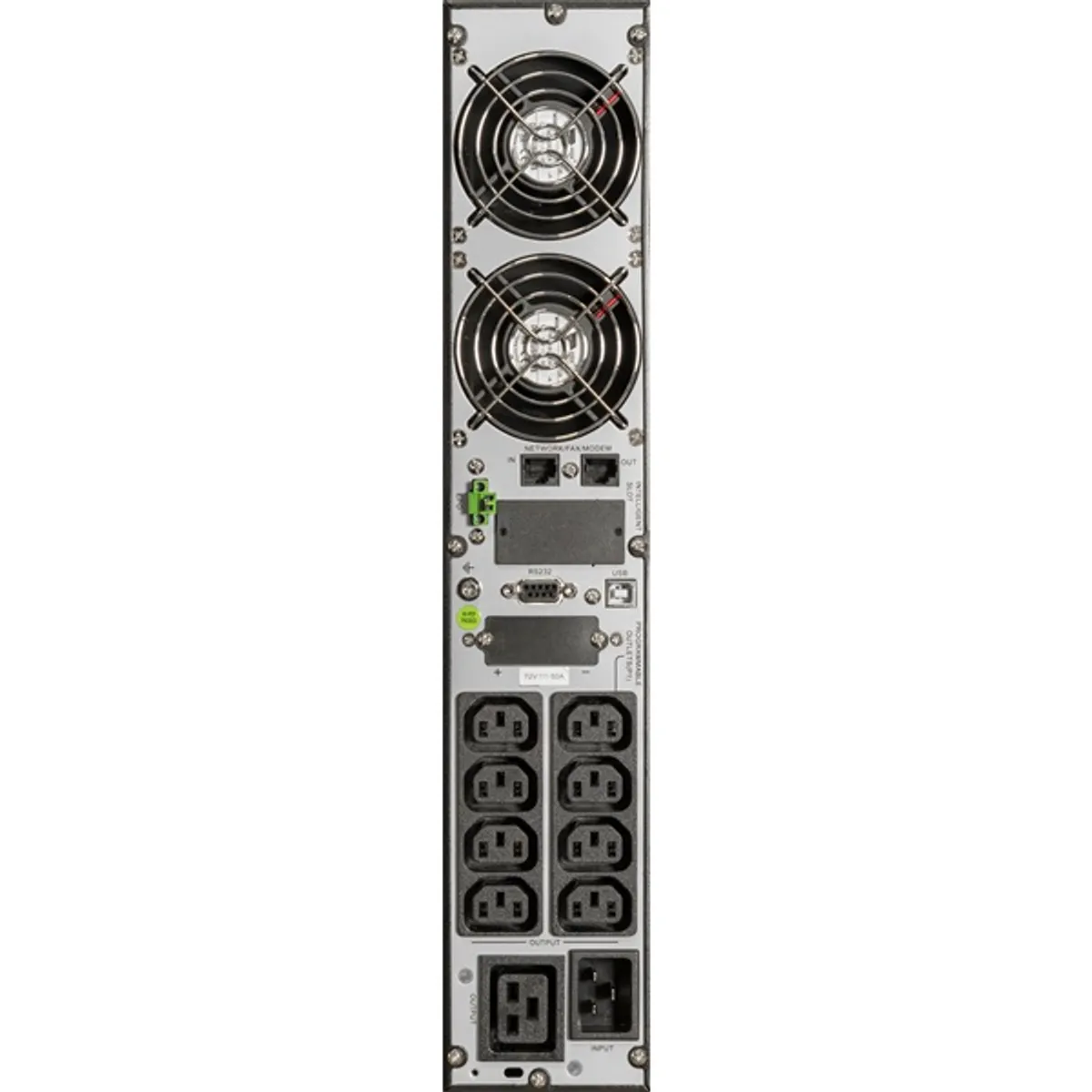 iPOWER UPS1000-I-RT3KVA-6B UPS online usb rack-be szerelhető 3000 va beépített adatvonal-védelem #2