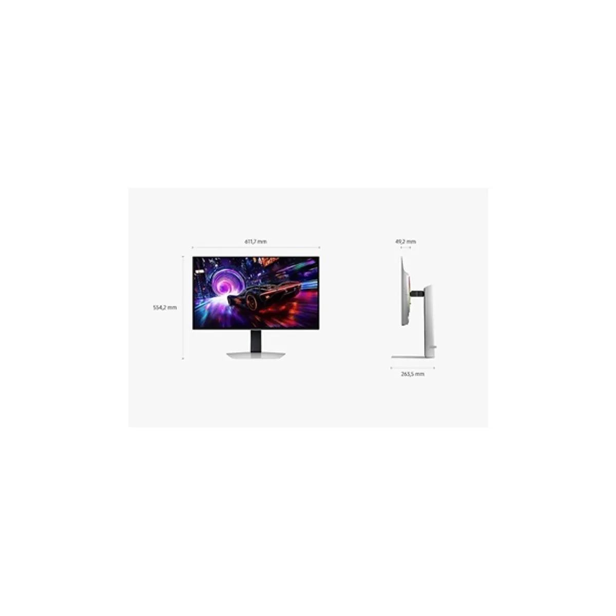 SMG MON LS27FG810SUXEN 27" OLED játékmonitor 3840x2160 0,03 ms 16:9 250 lumen #5