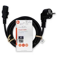 NEDIS CEGL10000BK20 IEC-320-C13 tápkábel 2 m fekete ferde csatlakozóval #6